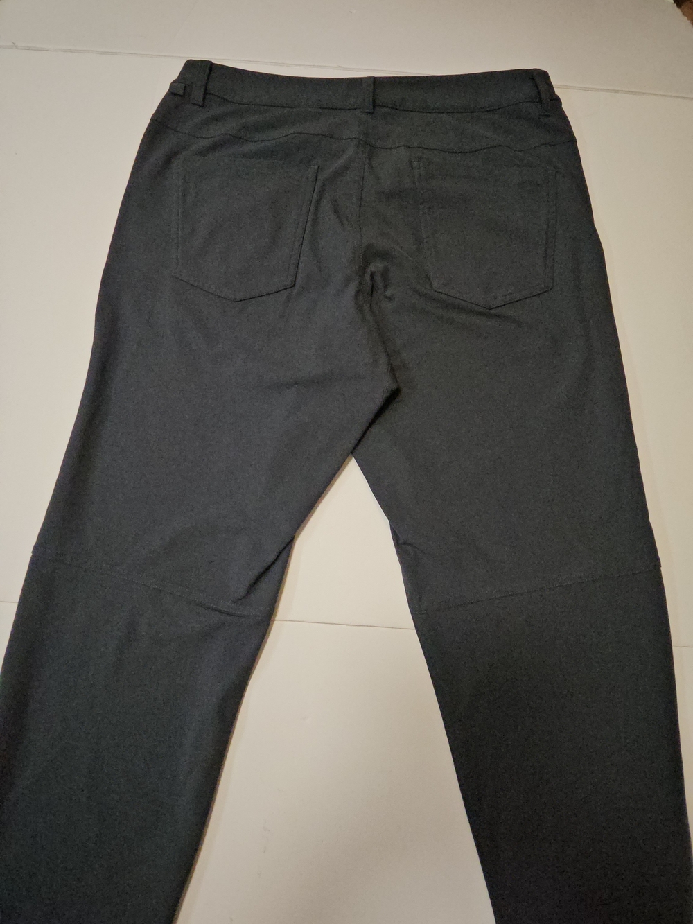 Lululemon ABC Pant 5-Pocket Bundle 33x32 Dark Grey Obsidian & Trench Beige Set 2 - Picture 17 of 17